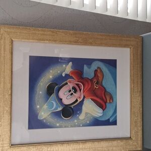 Walt Disney's Mickey Mouse 16.75 inches long by 13.75 inches wide Picture